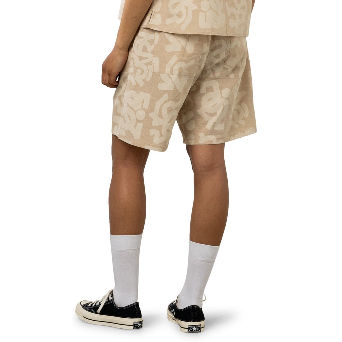 Short à taille élastique DAILY BERMUDA 19" beige stamp beige, ELEMENT