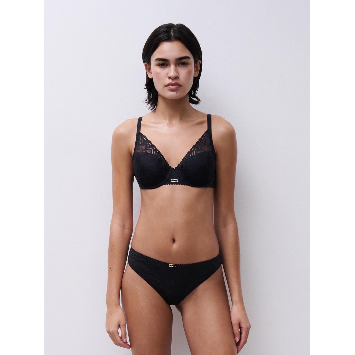 Soutien-gorge spacer plongeant ORIGINS noir, CHANTELLE