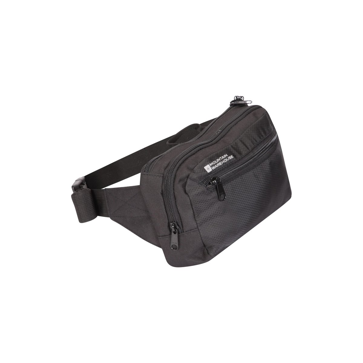 Sac banane de voyage avec protection RFID noir, MOUNTAIN WAREHOUSE