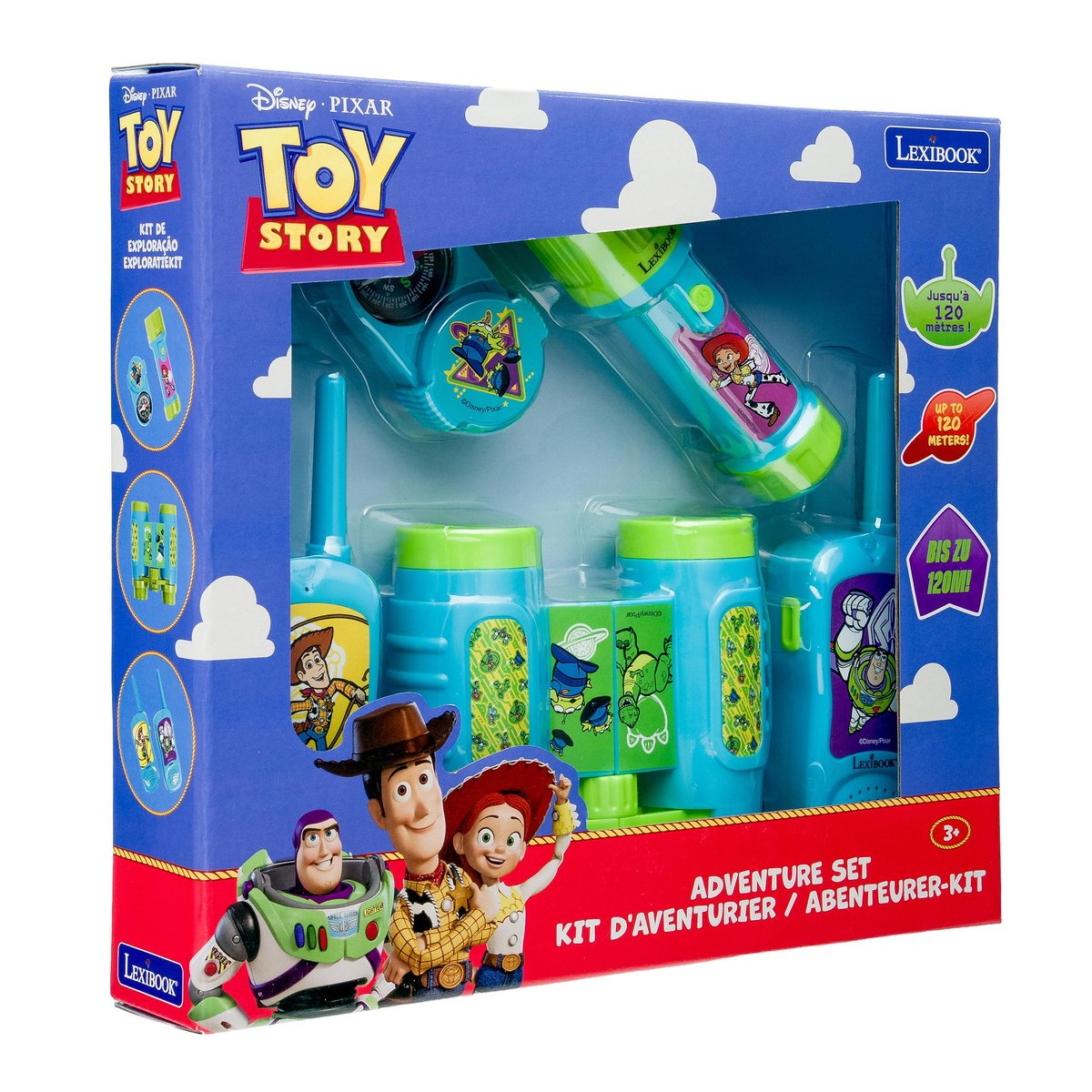 Kit d’aventurier Toy Story vert, LEXIBOOK