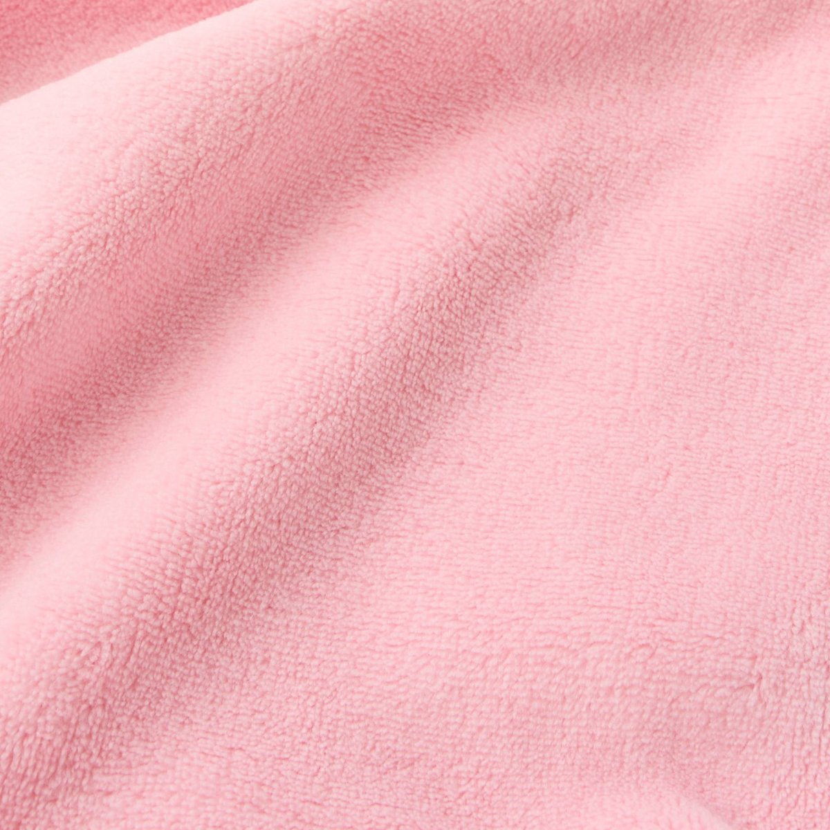 Plaid, 170x130cm, 100% polyester recyclé pink, MONOPRIX