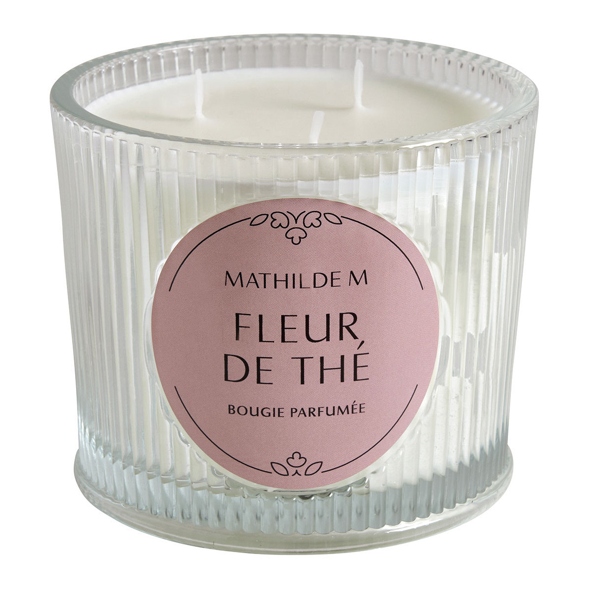 Bougie parfumée 400 g - Fleur de Thé blanc, MATHILDE M