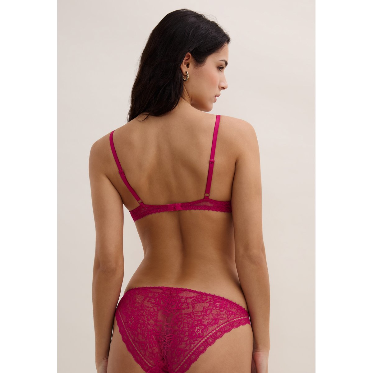 Culotte Italienne Ivresse baroque pink muse, AUBADE