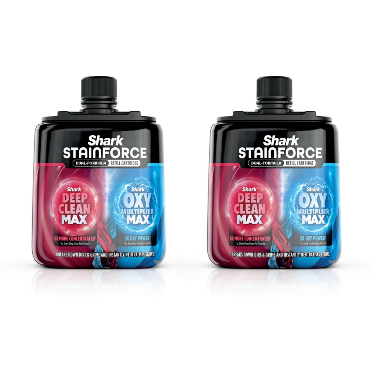 Détergent Détachant StainStriker OXY Multiplier liquide StainForce couleur unique, SHARK