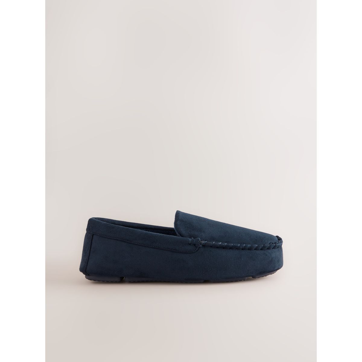 Chaussons style mocassins bleu marine, NEXT