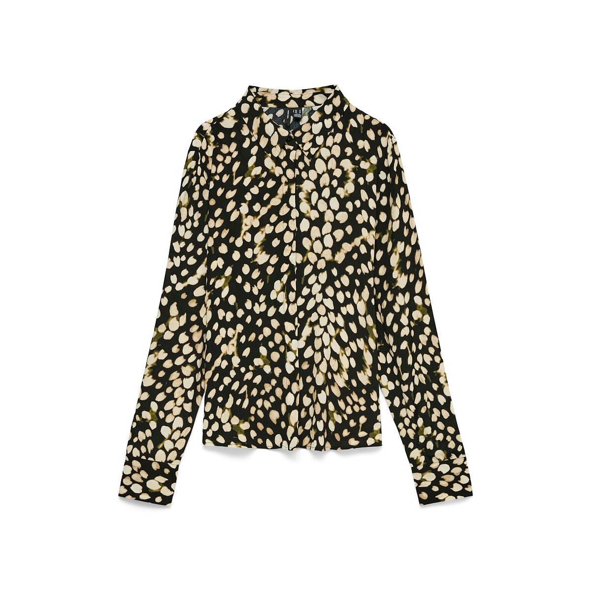 Blusa estampada estampado negro, VERO MODA