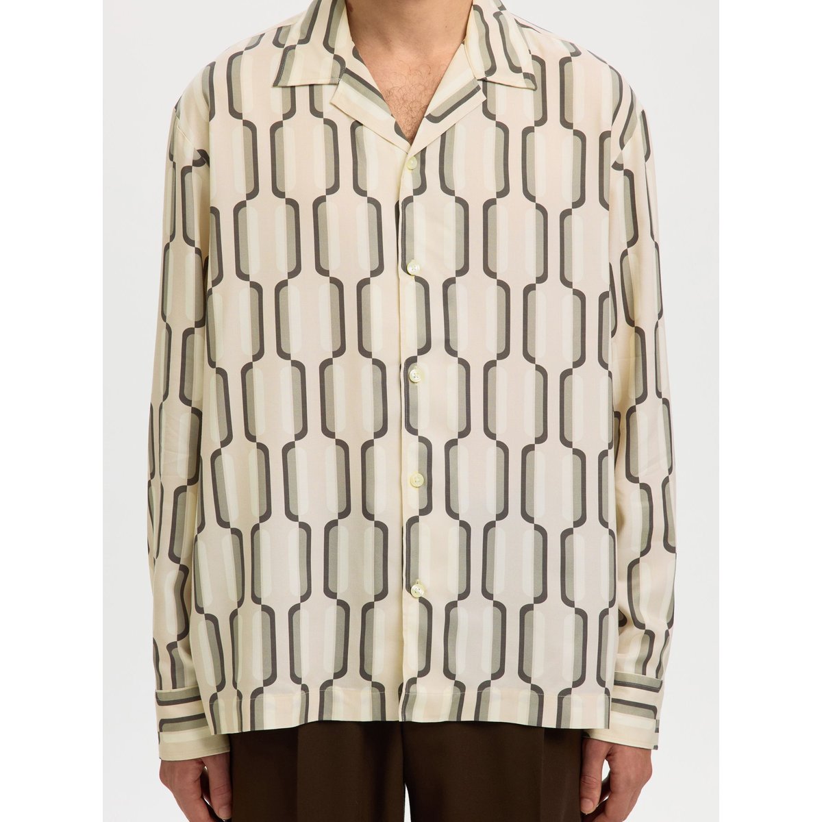 Chemise À Manches Longues angora, SELECTED