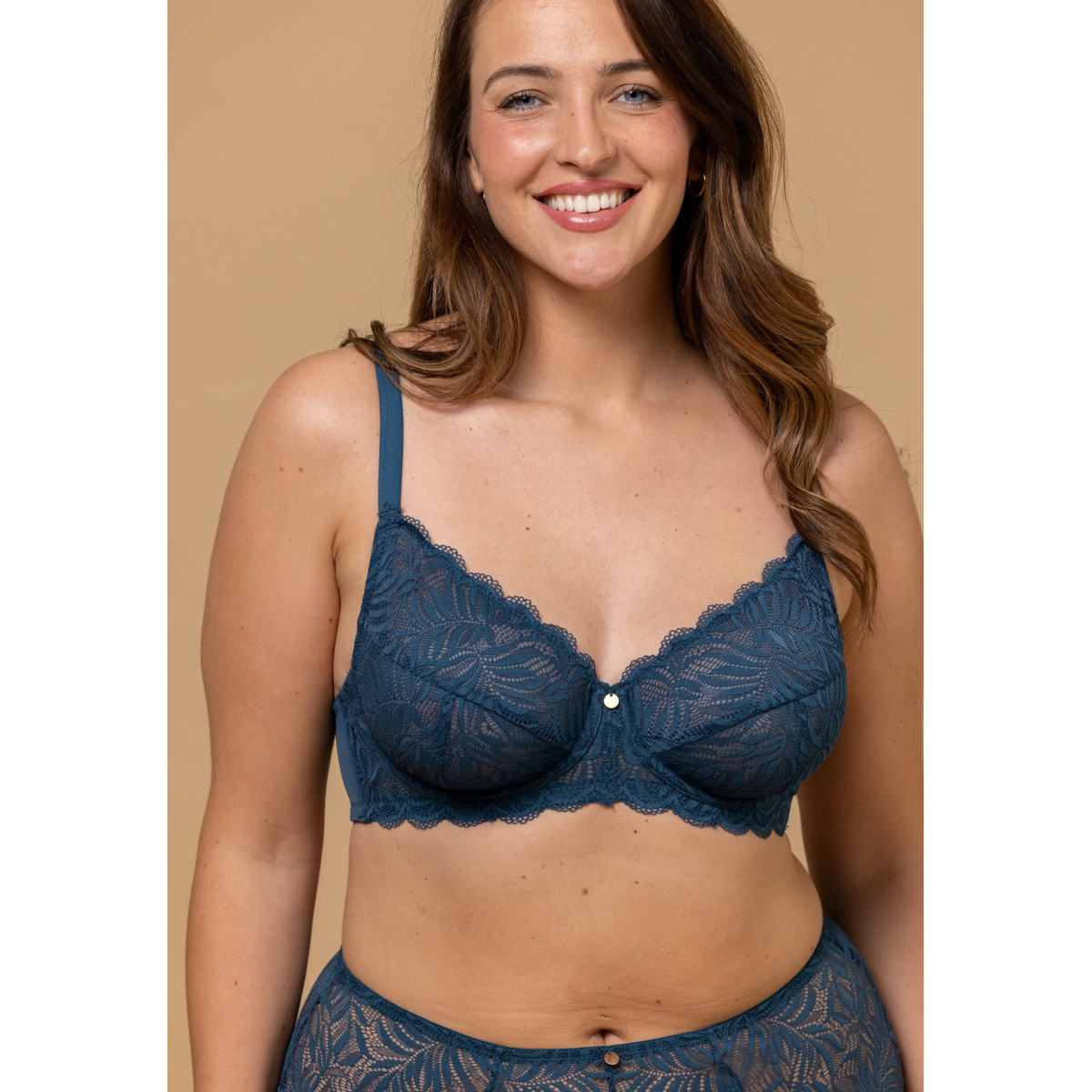 Soutien-gorge MÉLINE bleu, VARIANCE