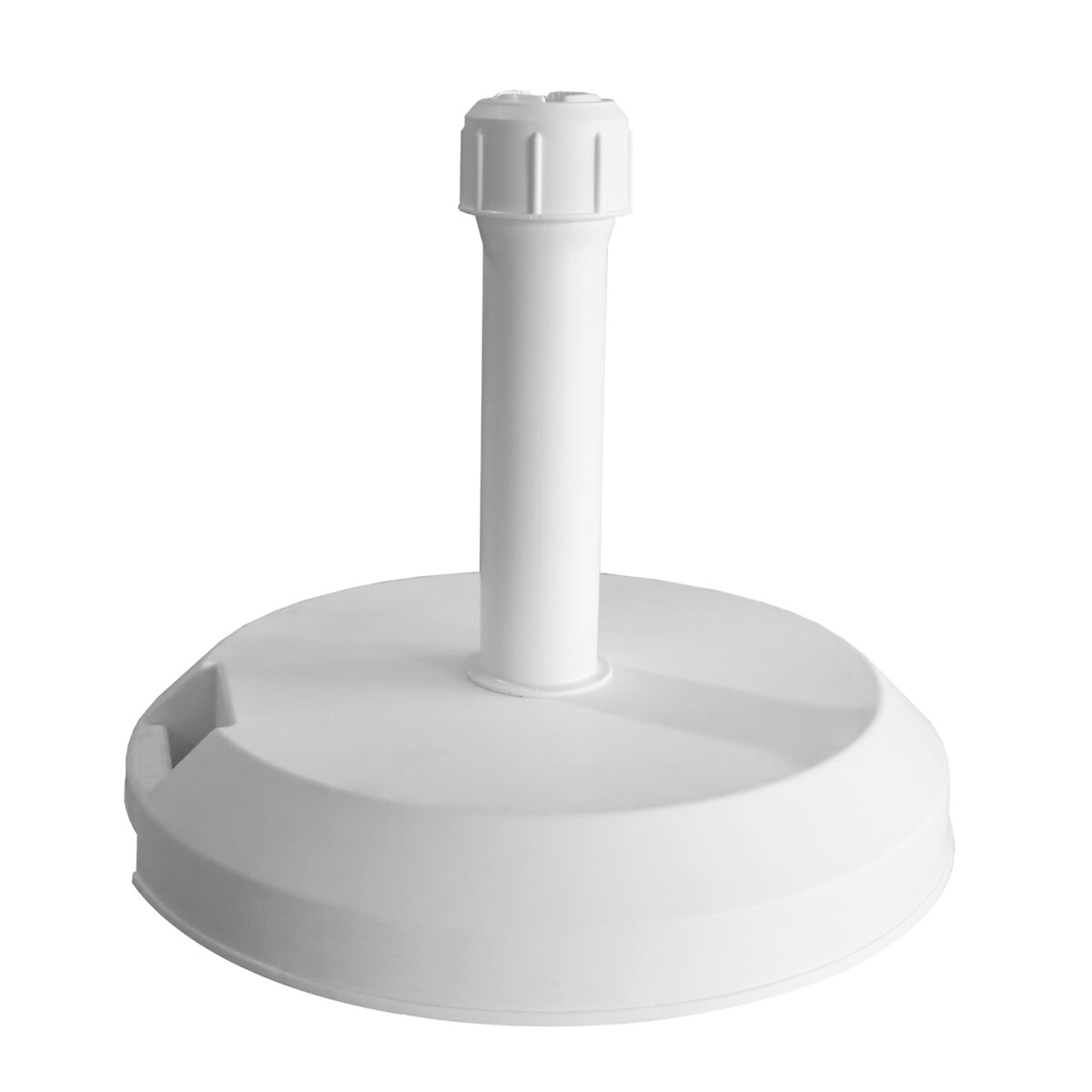 Base em cimento para guarda-sol, da Jossois branco, JOSSOIS