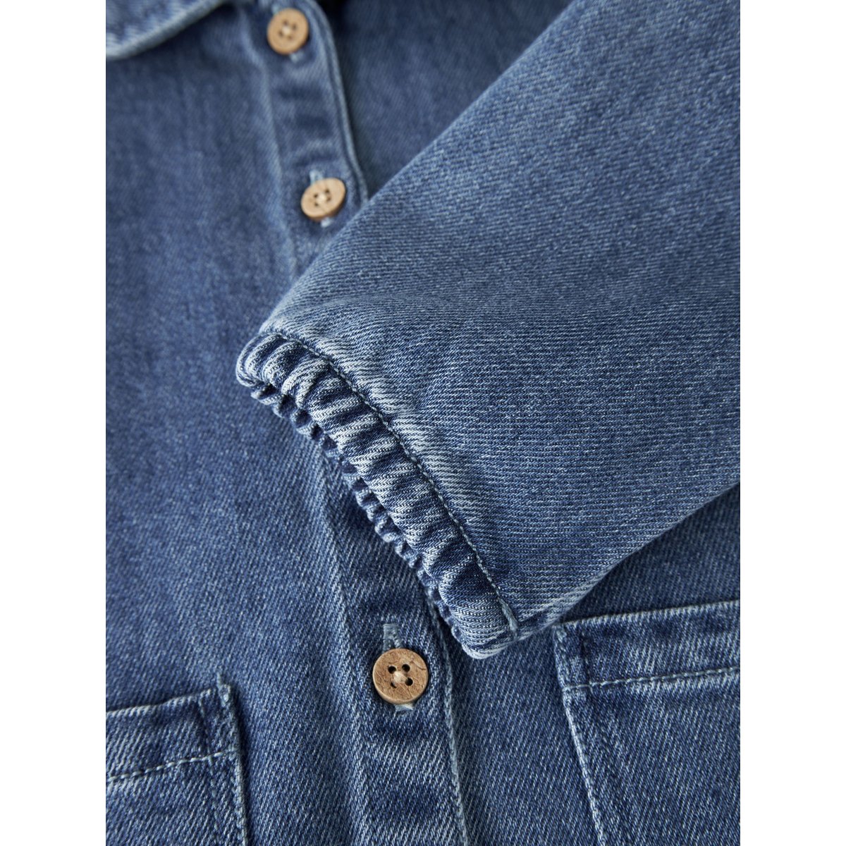 Surchemise bleu - dark blue denim1, NAME IT