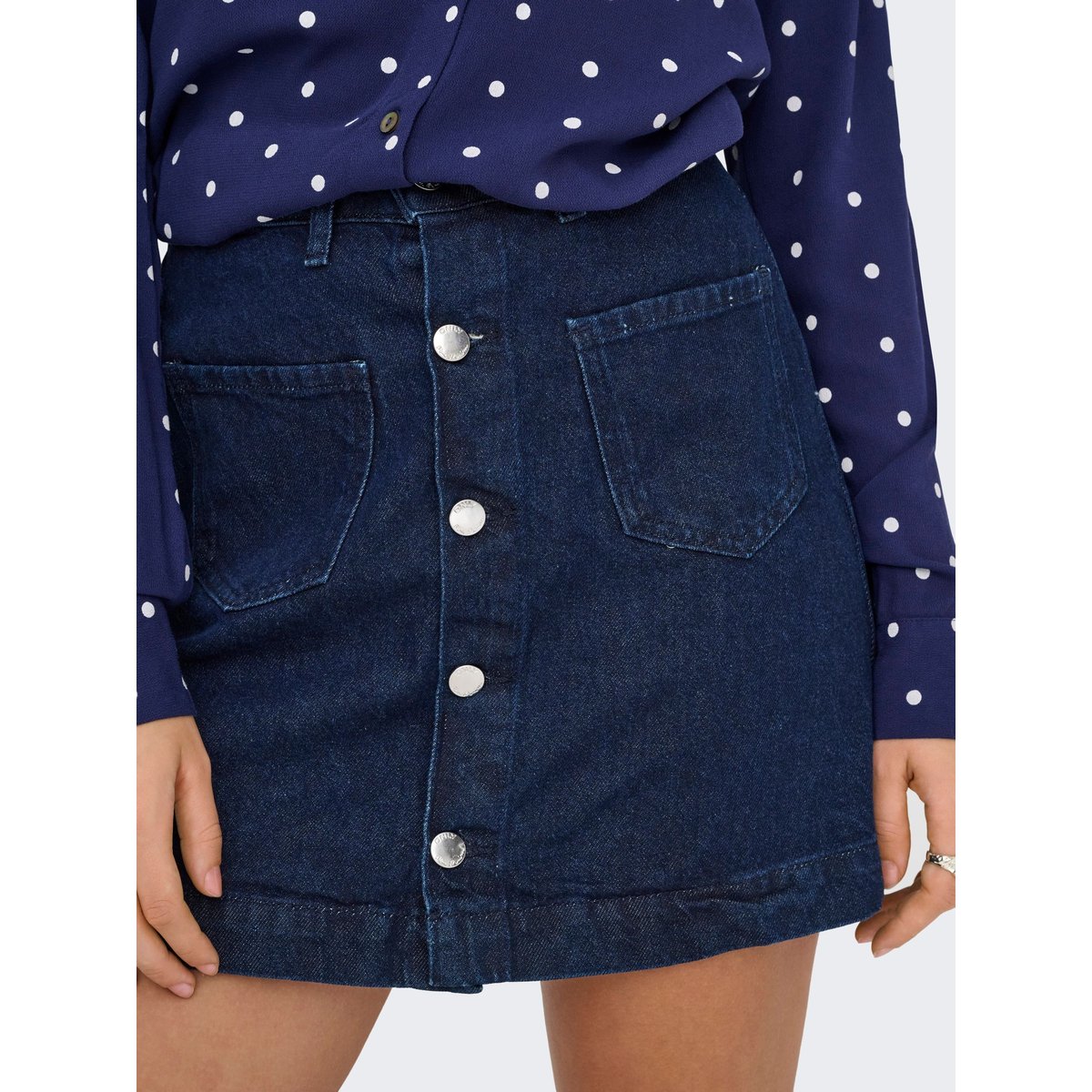 Jupe En Denim dark blue denim 1, ONLY