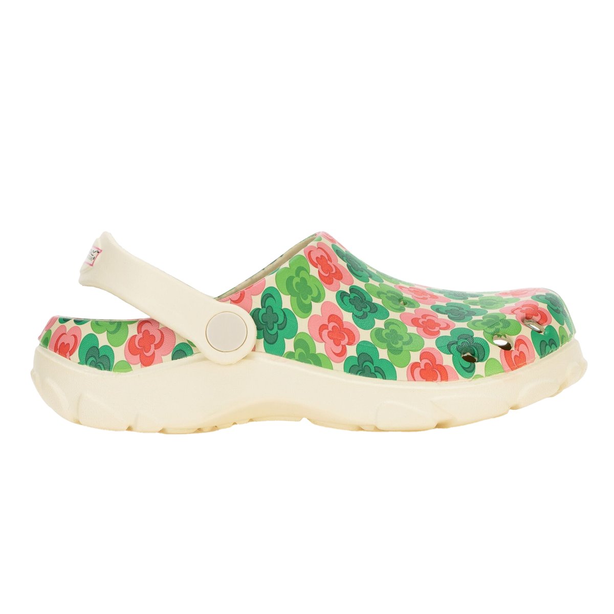 Sabots motif/style fleur ORLA KIELY vert, REGATTA