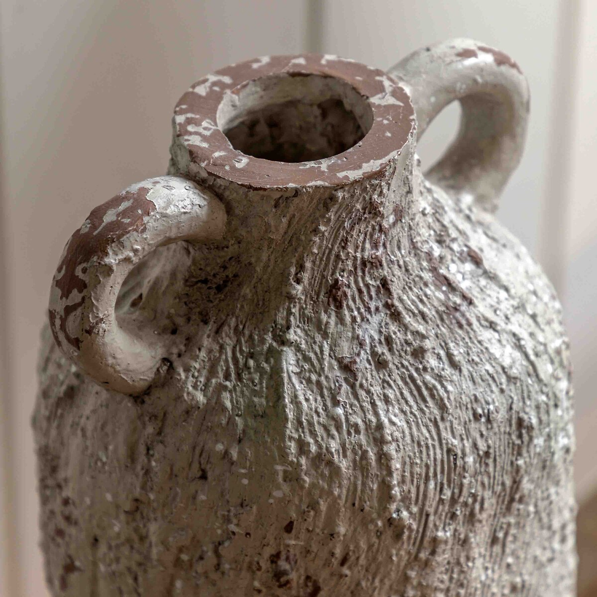 38cm Rustic Textured Vase natural, ÉDITÉ