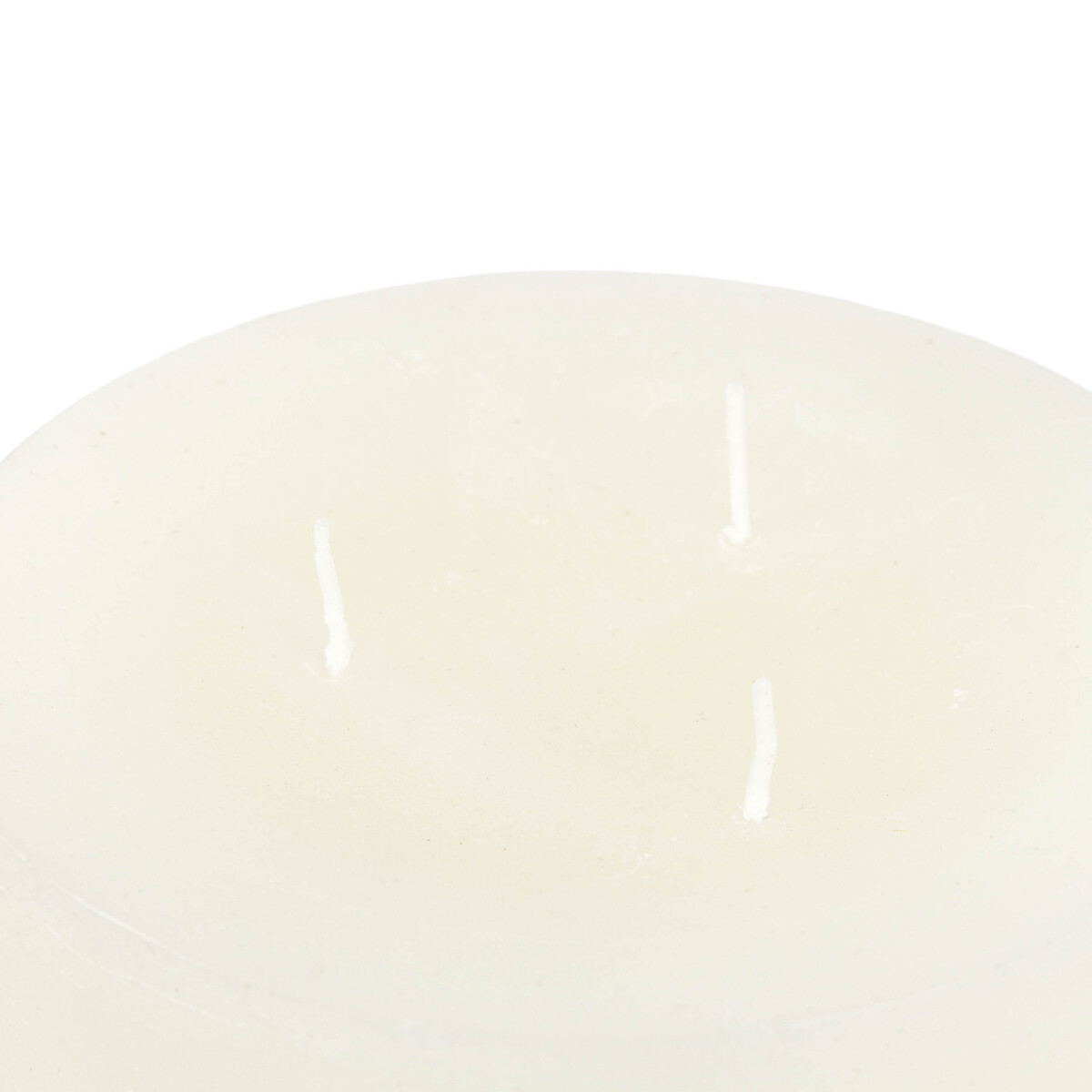 Large Rustic PillarPillar Candle in White white, ÉDITÉ