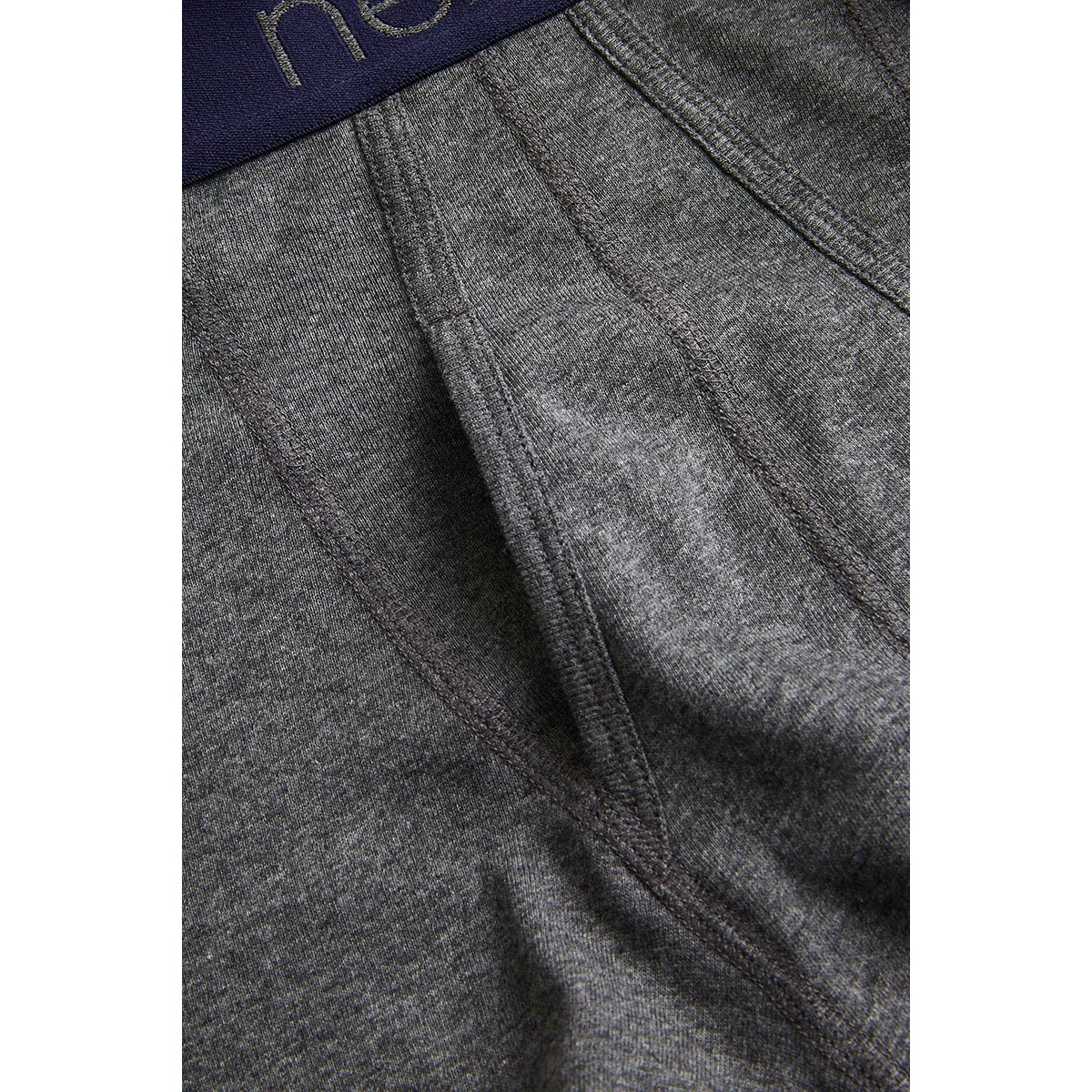 Caleçons en pur coton ouverture, lot de 4 bleu, NEXT