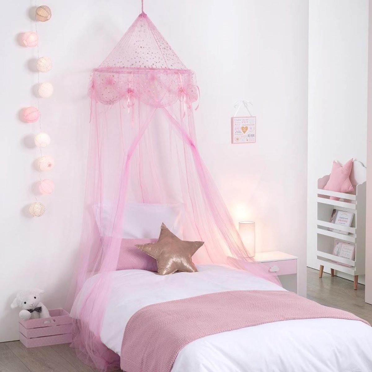Ciel De Lit Demoiselle Rose rose, ATMOSPHERA