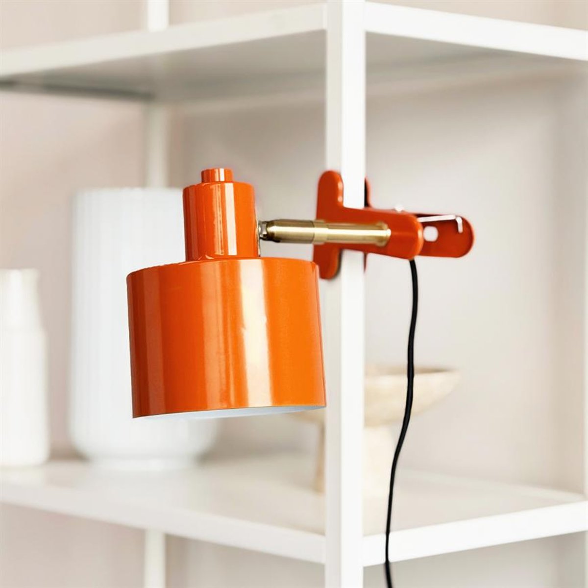 Lampe à pince Orientable Métal Orange OCEAN orange, DYBERG LARSEN