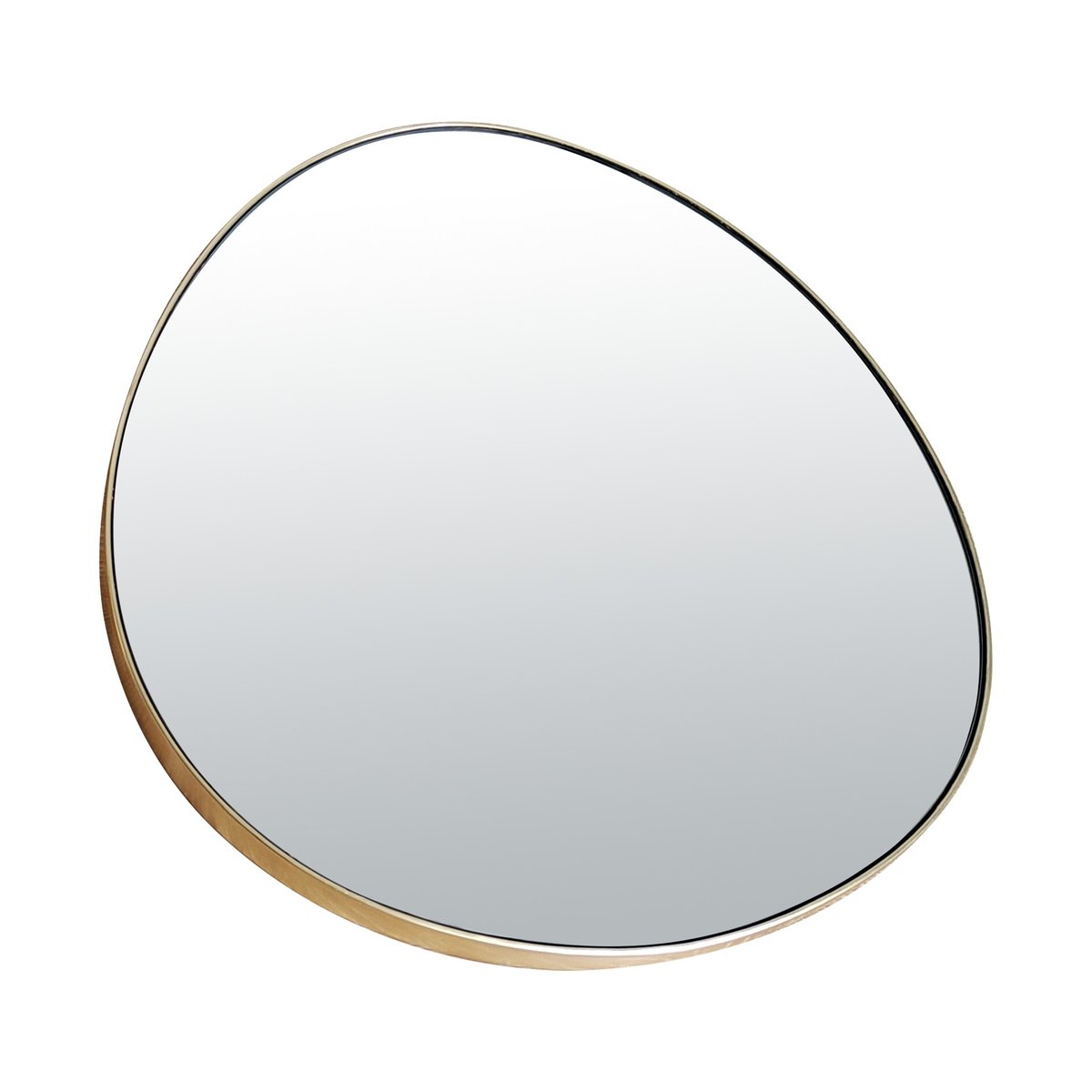 Miroir fin 47x43cm or, EMDE