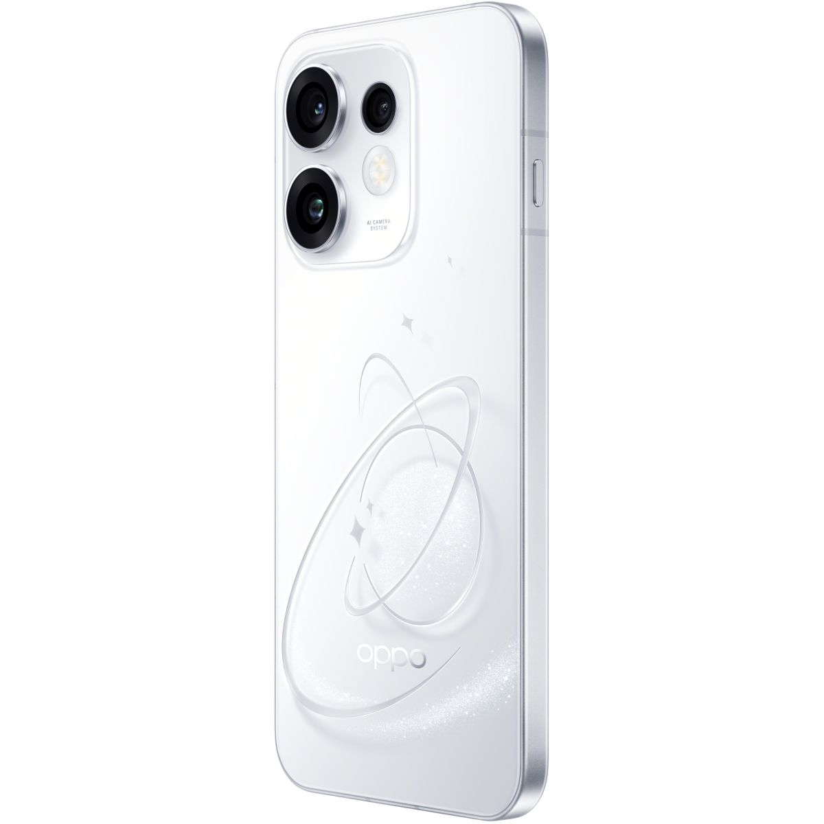 Smartphone Reno 16 512Go Blanc pop 5G couleur unique, OPPO