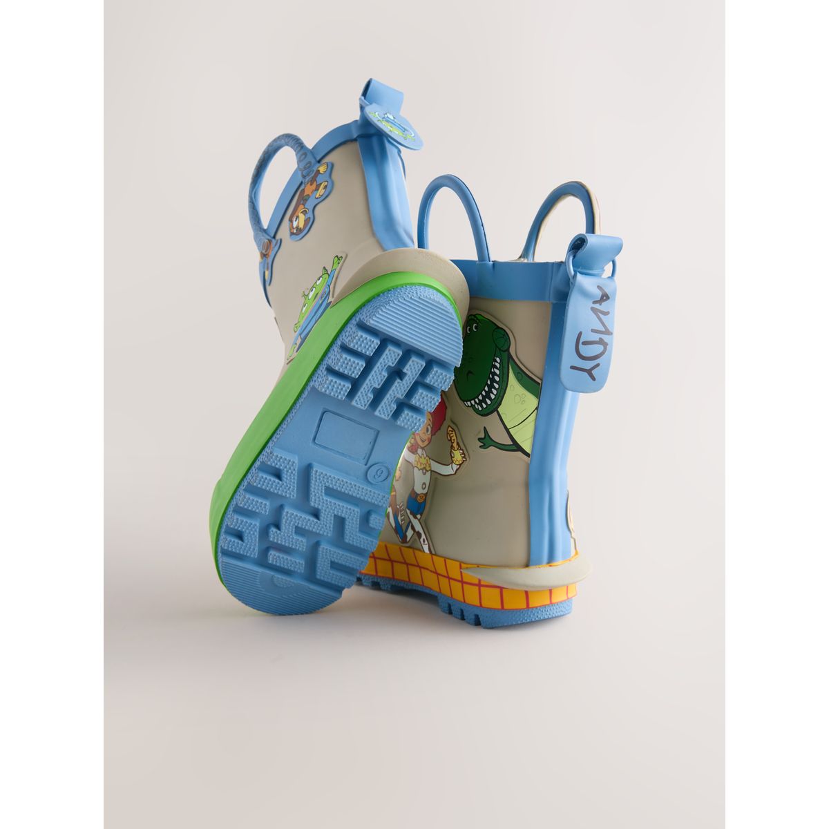 Bottes en caoutchouc à poignée toy story naturel, NEXT