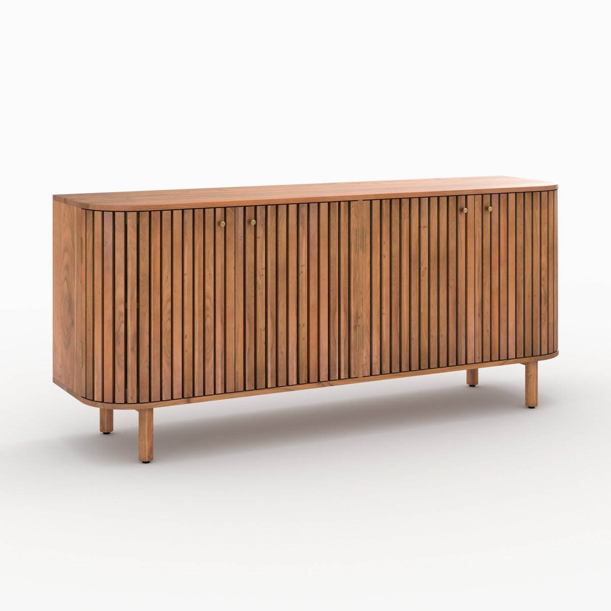 Buffet en bois d'acacia - PAOLA naturel, MAISON PAVANE