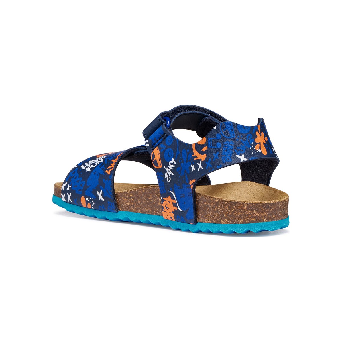 Sandales Ghita bleu marine/bleu clair, GEOX