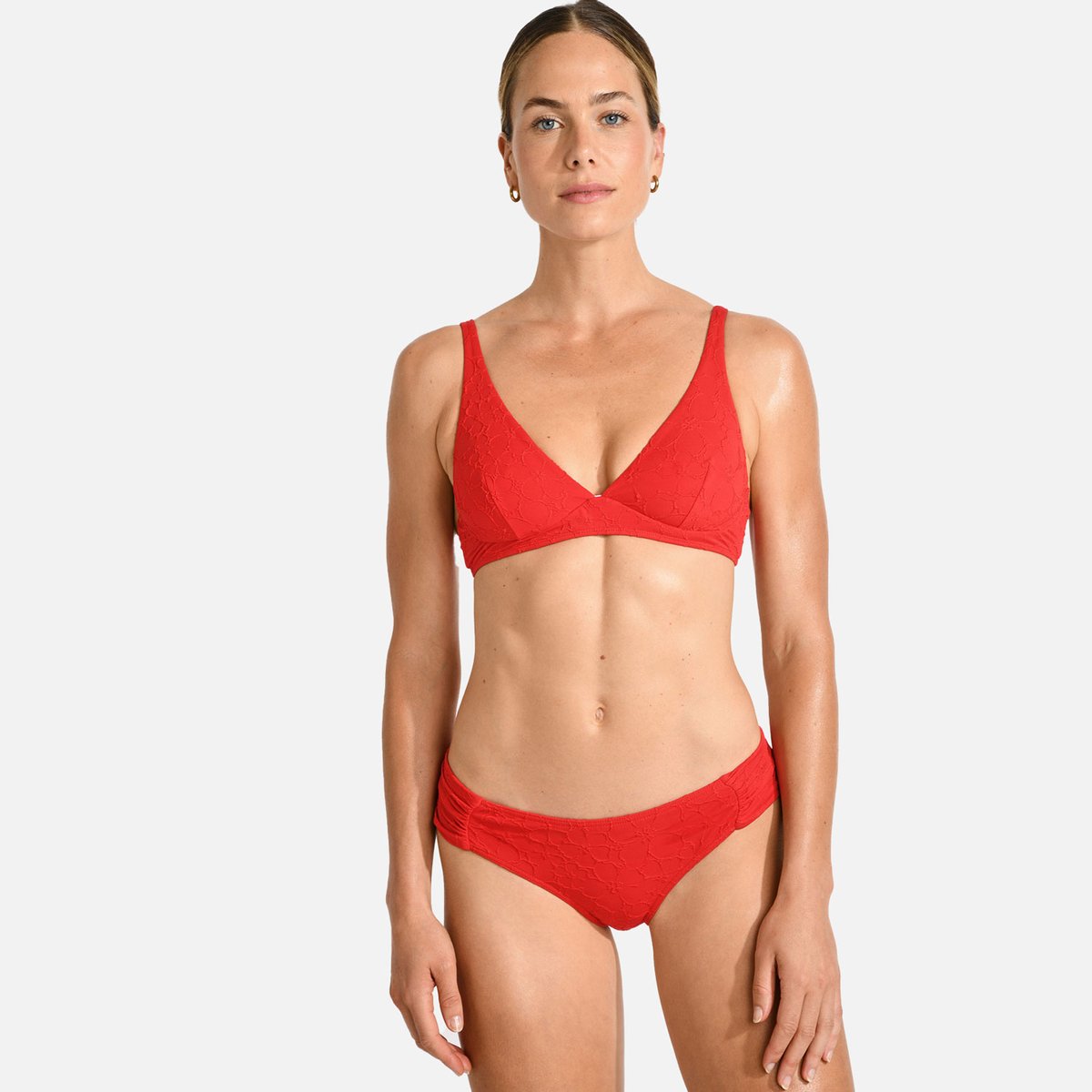 Haut de maillot armaturé Banua - GECKO rouge, LIVIA