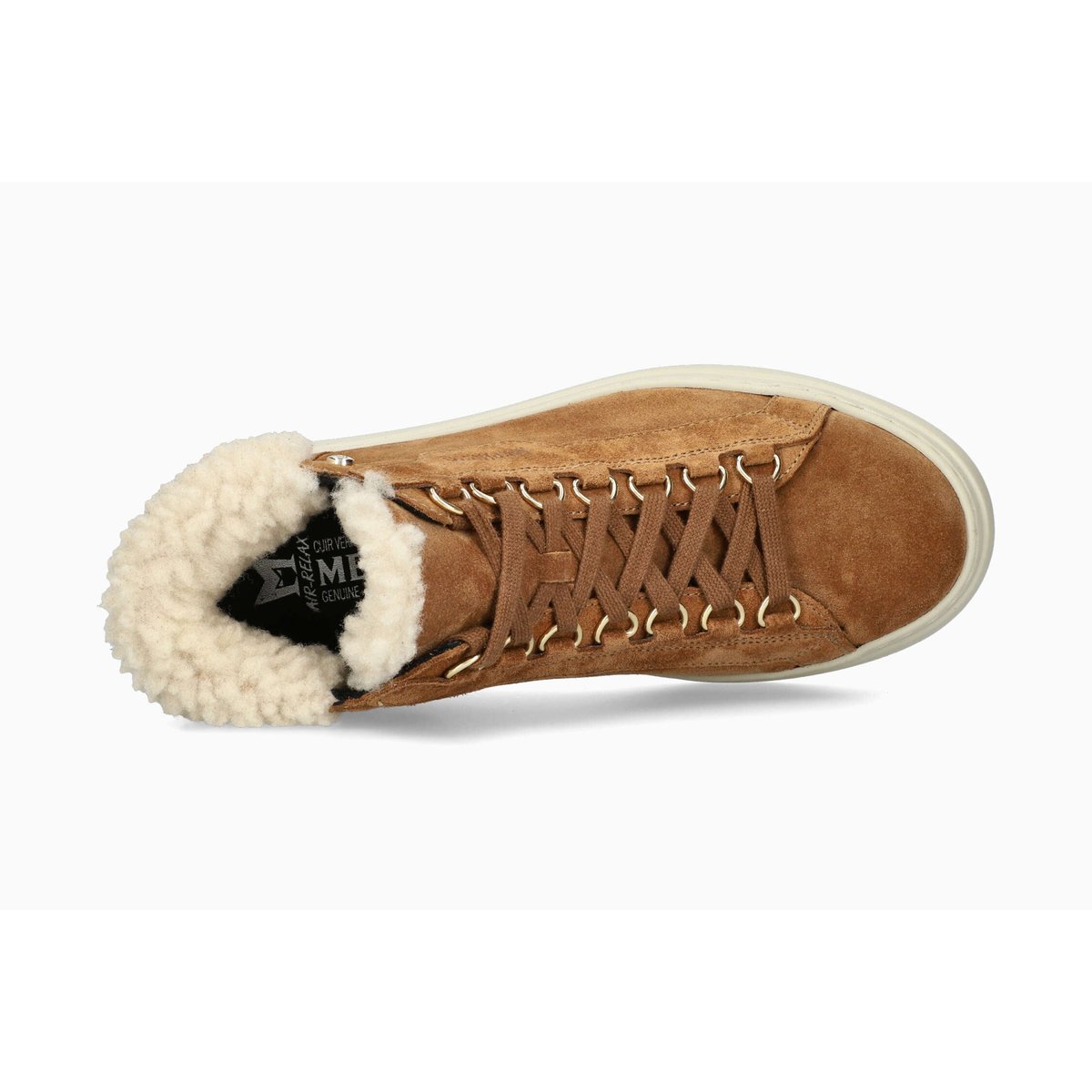 Baskets en cuir DOLIE marron p5150, MEPHISTO