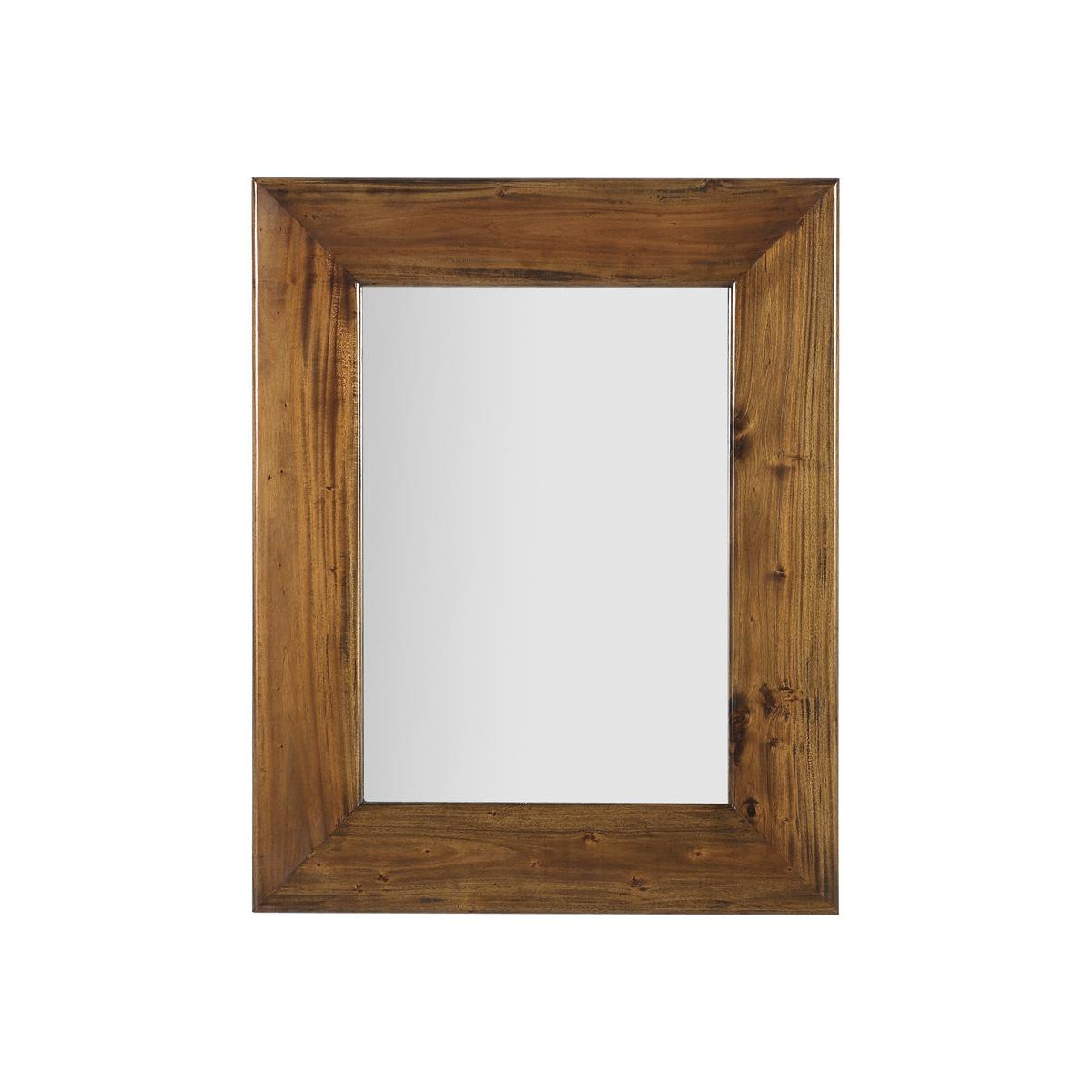 Miroir marron, DECORATION D’AUTREFOIS