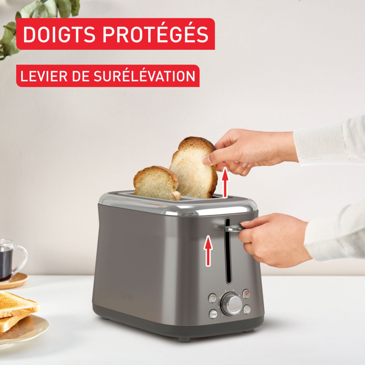 Grille-pain Collection TT720EE0 couleur unique, TEFAL