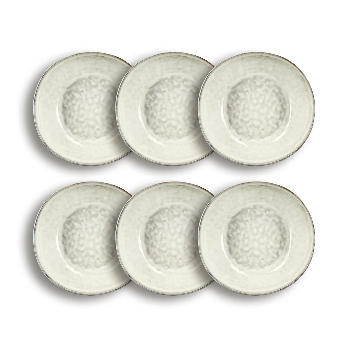 Lot de 6 bols en grès 50cl, BORAL beige, OGO LIVING