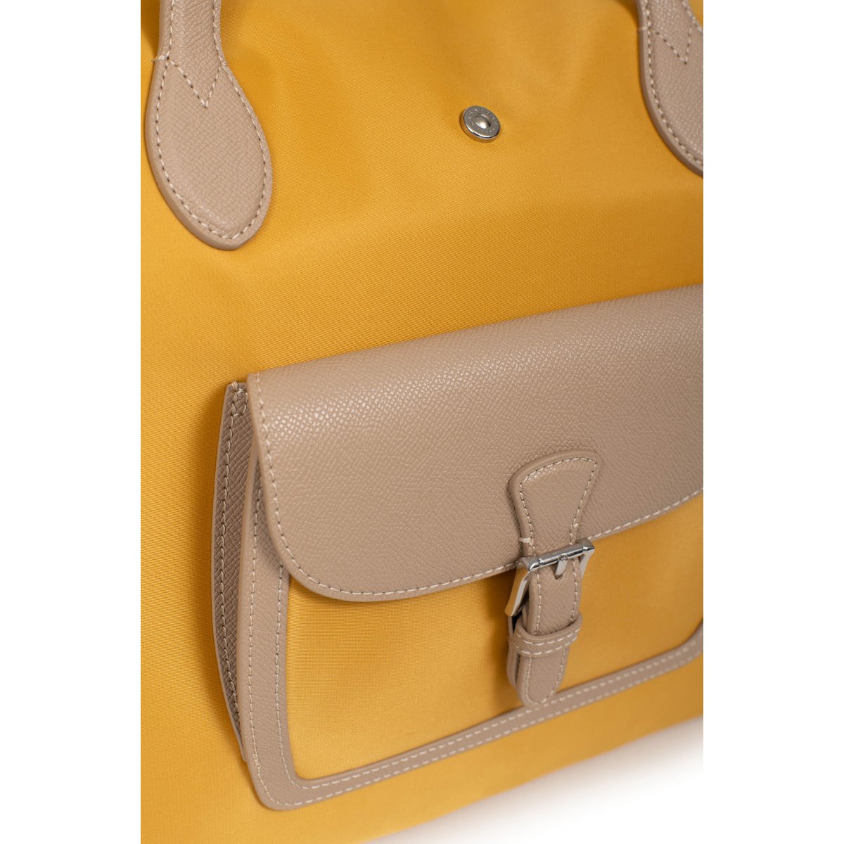 Sac cabas porté épaule KIANA jaune, HEXAGONA