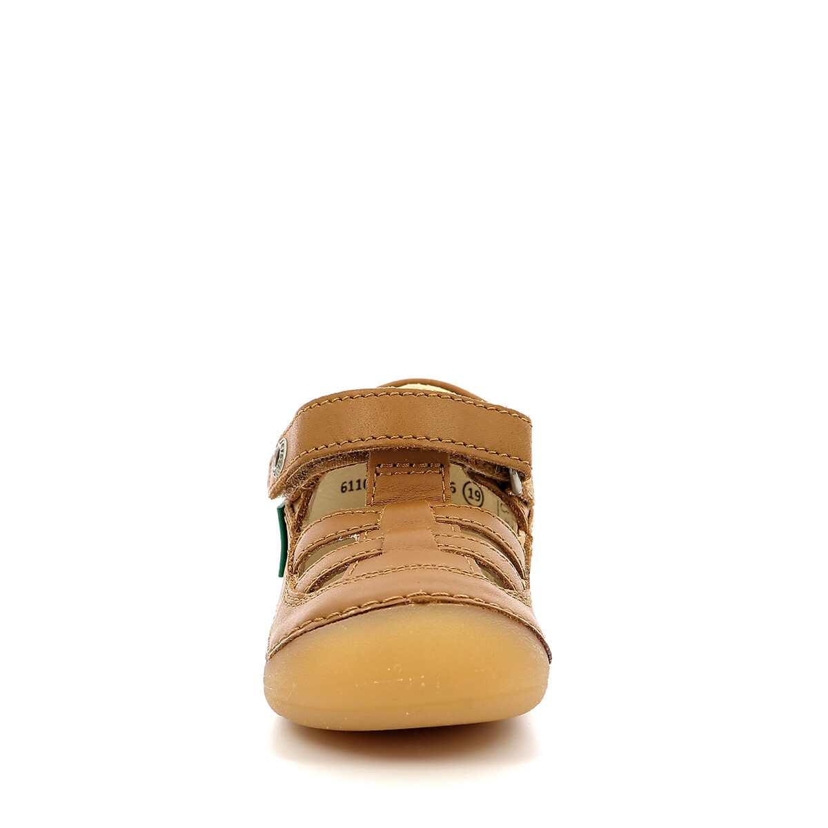 Sandalias cerradas de piel Sushy camel, KICKERS