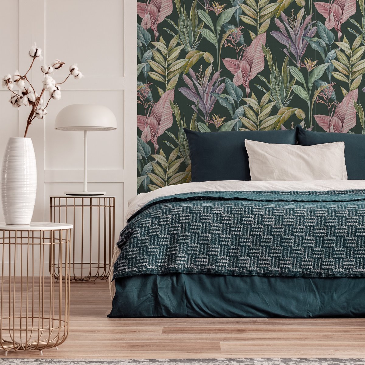 Papier peint Feuillage tropical Leona vert, SUPERFRESCO EASY