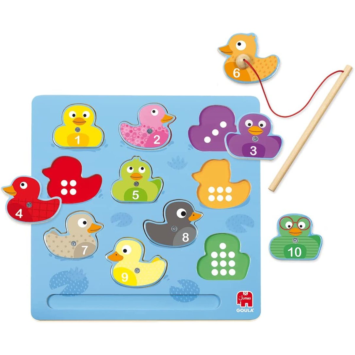 Puzzle magnétique Canards bleu, GOULA