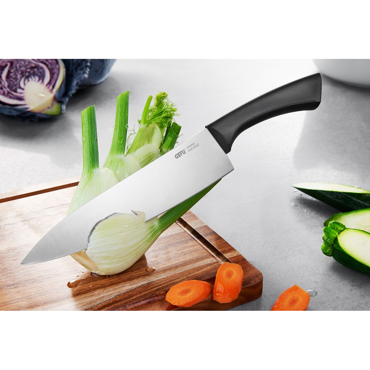 Couteau de cuisine SENSO argent, GEFU
