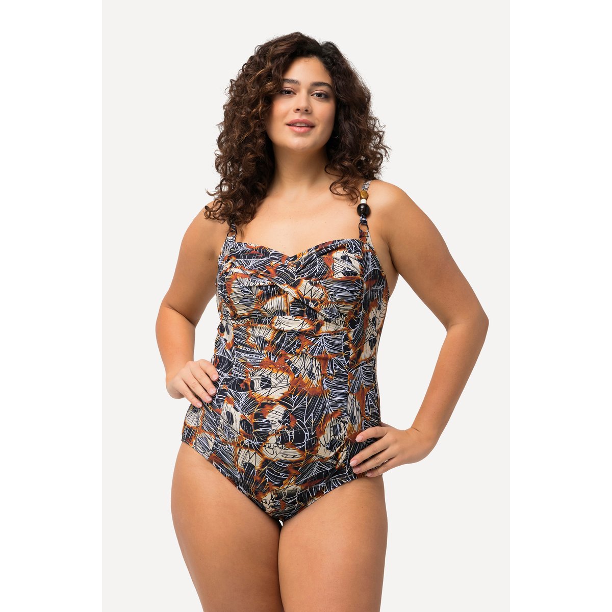 Maillot de bain à bonnets souples. Effet noir, ULLA POPKEN