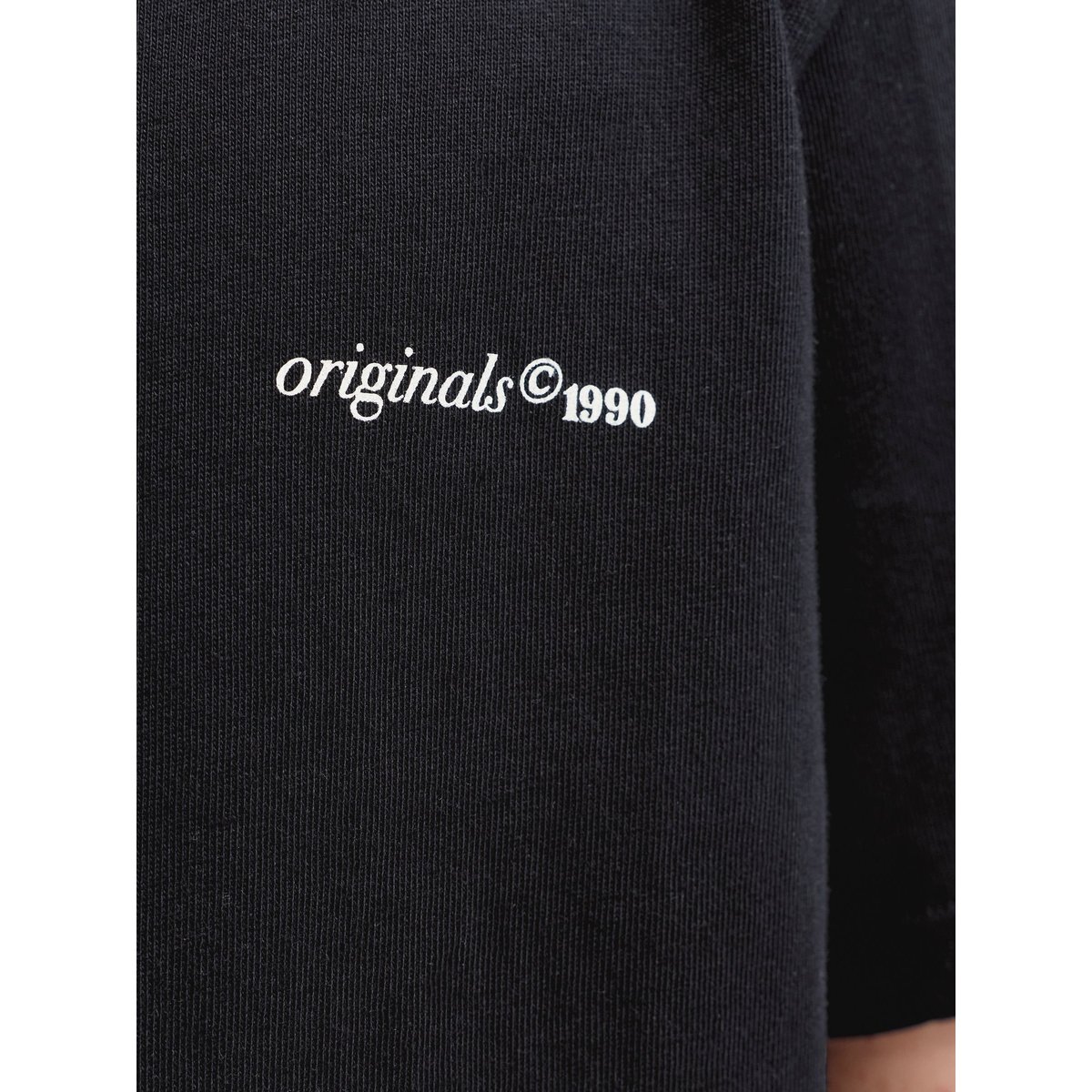 T-Shirt black 1, JACK & JONES JUNIOR