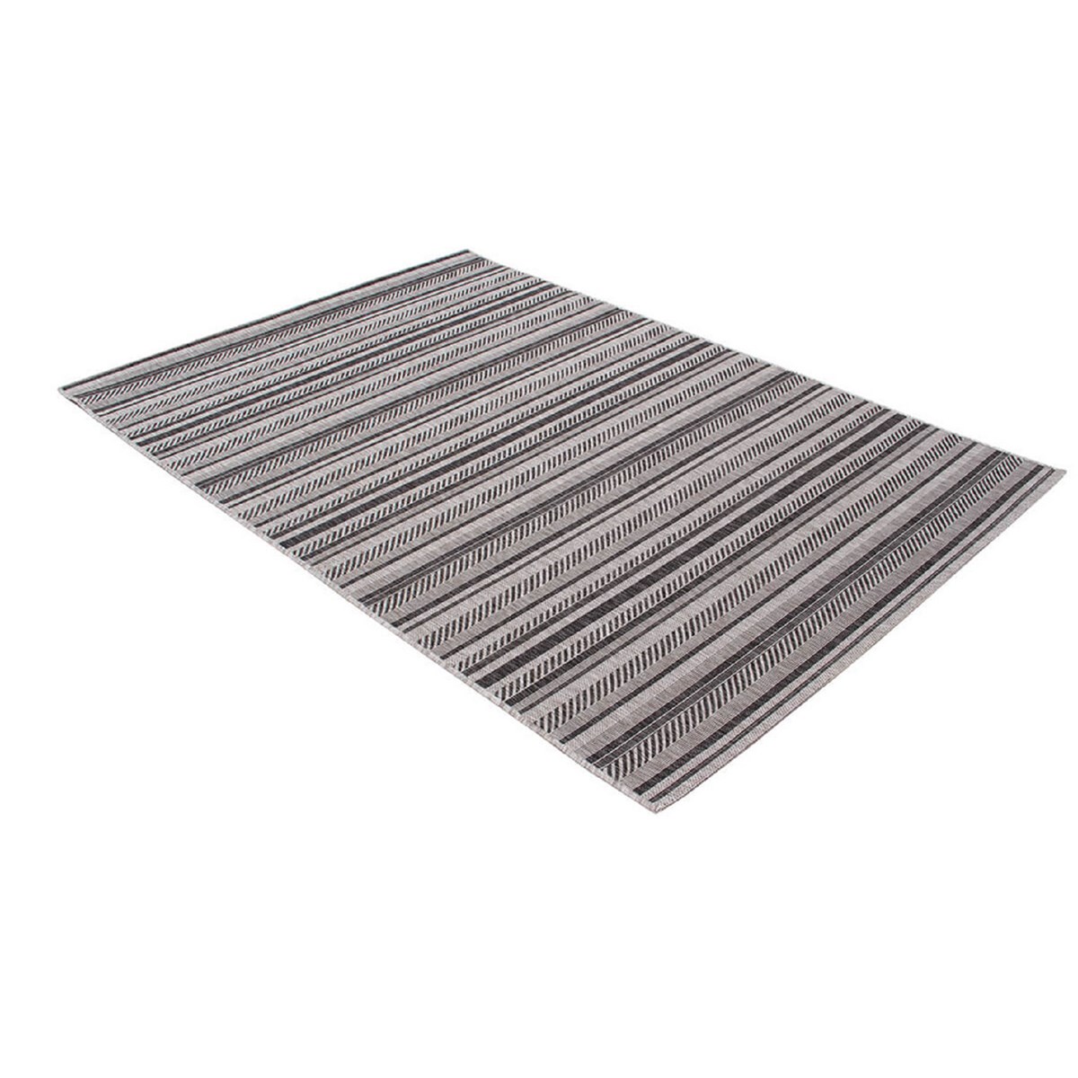 Tapis salon et chambre intérieur extérieur moderne LINY marron, NOVATREND
