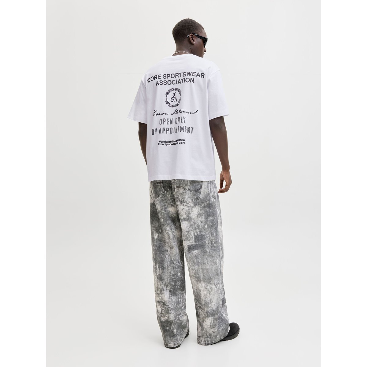 T-Shirt bright white, JACK & JONES