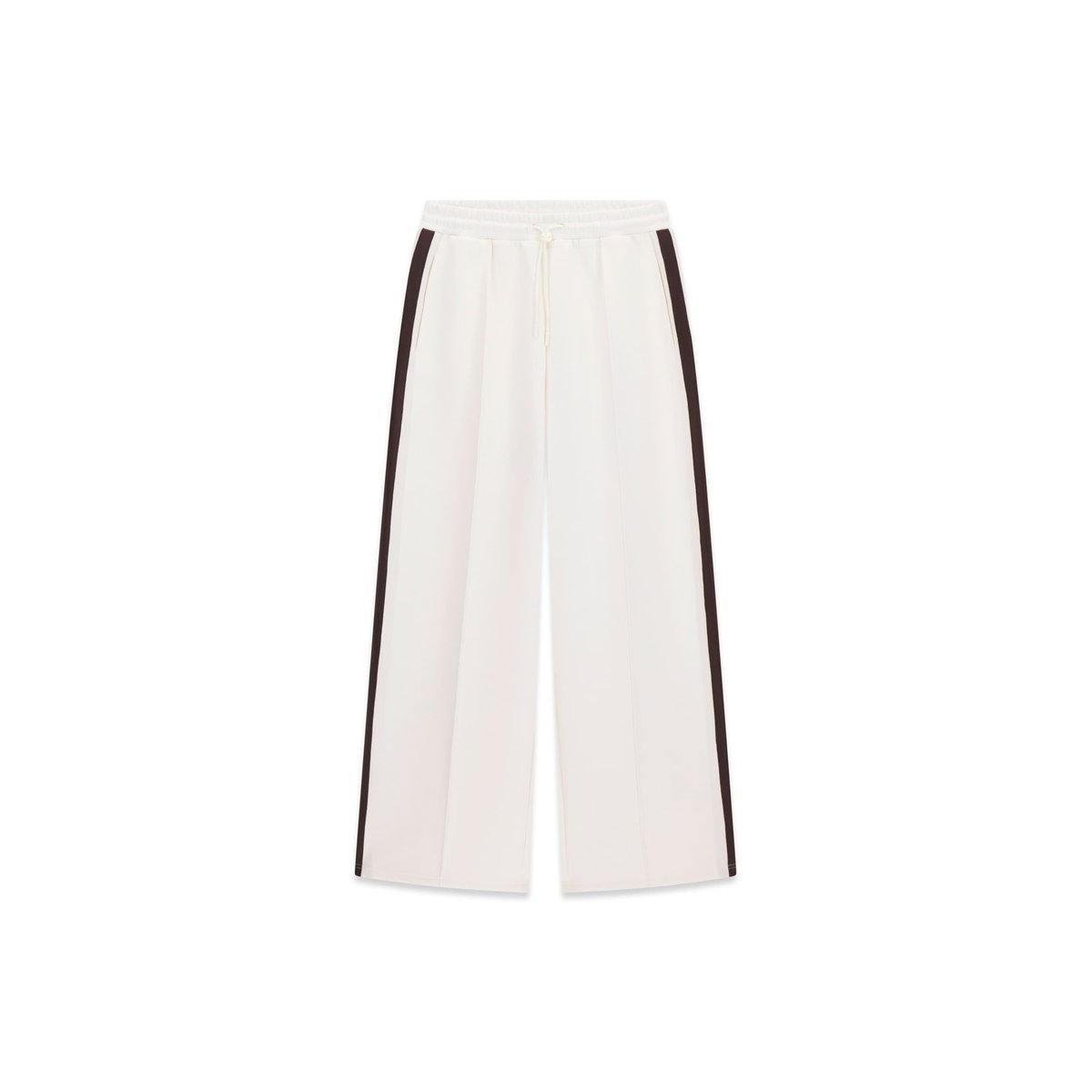 Pantalons De Survêtement À Bandes Latérales crème, GUESS
