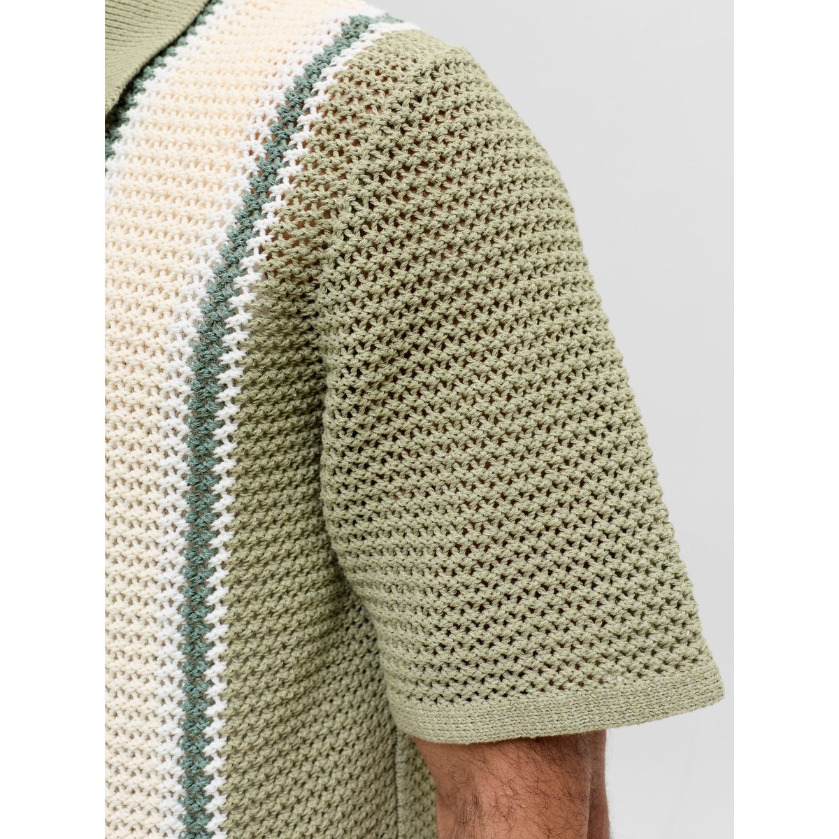 Polo Tricoté seagrass, JACK & JONES