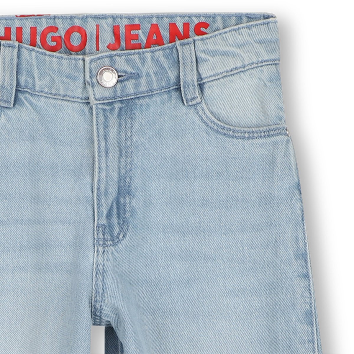 Pantalon en denim stone pousse, HUGO KIDSWEAR