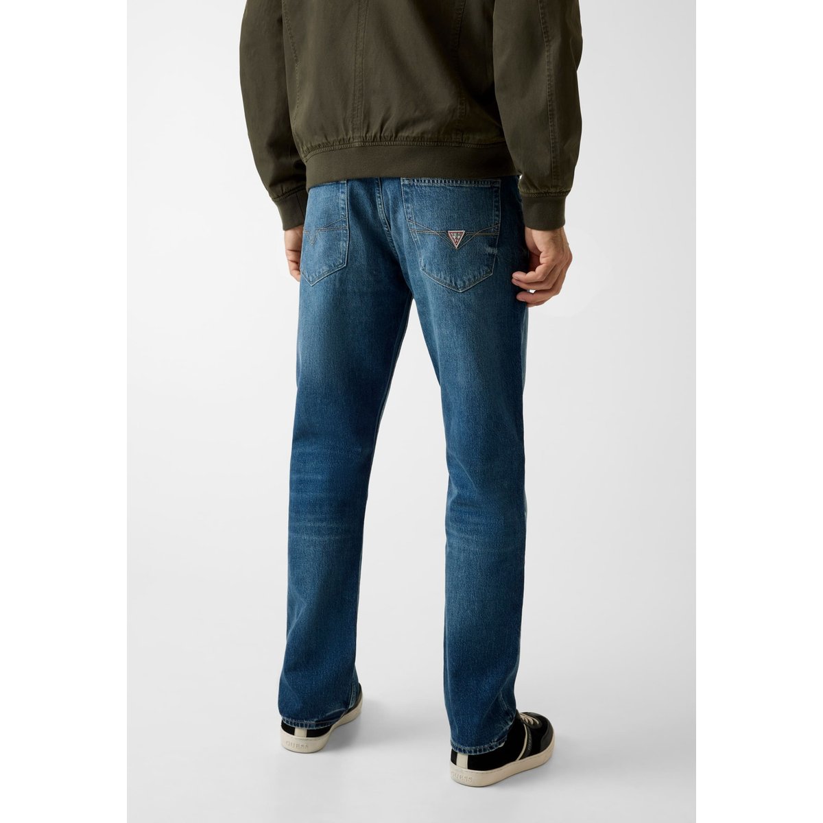Jeans Slim Angels bleu foncé, GUESS