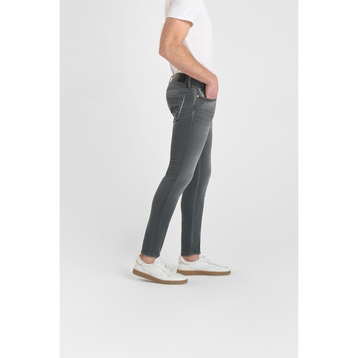 Jeans slim BLUE JOGG 700/11, longueur 34 grey, LE TEMPS DES CERISES