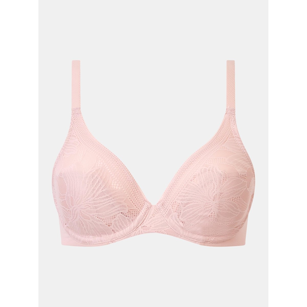 Soutien-gorge moulé emboîtant OSMOSE vieux rose, CHANTELLE