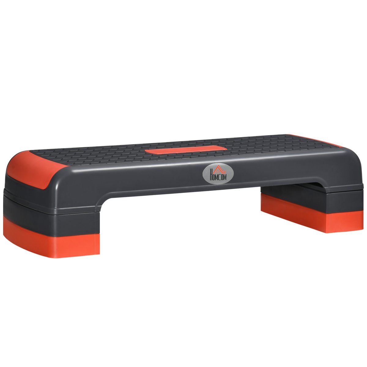 Stepper pour exercices d'aérobie PP Rouge et rouge, HOMCOM