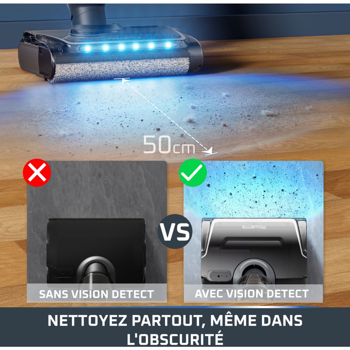 Aspirateur laveur X Clean 7 Pro GZ5856E0 couleur unique, ROWENTA