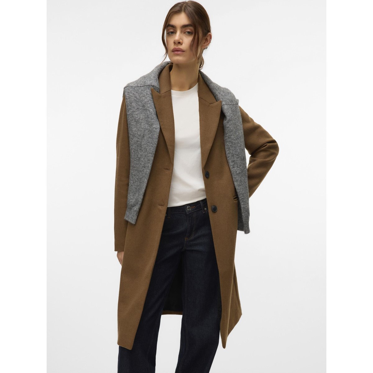 Manteau marron - cub, VERO MODA