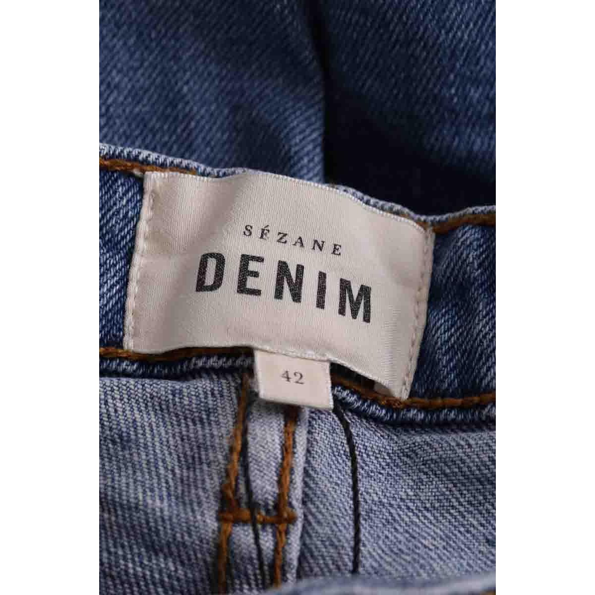 Jean boyfriend - Très Bon État bleu, SEZANE